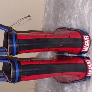 Boys spider man rain boots